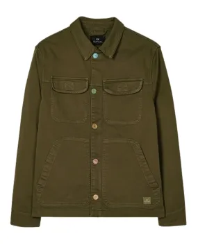 Paul Smith Pocket Overshirt Jacket - Green