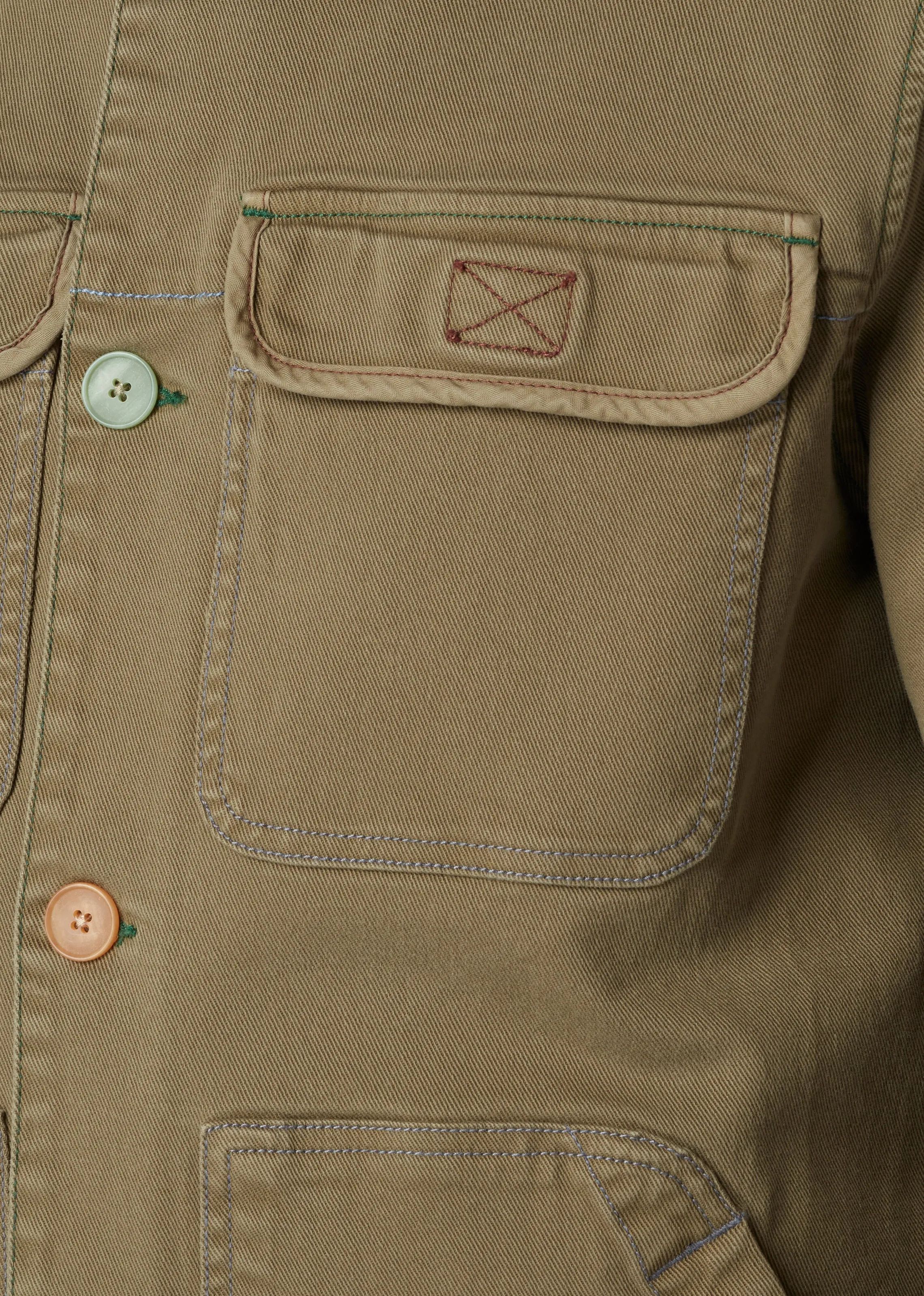 Paul Smith Pocket Overshirt Jacket - Green