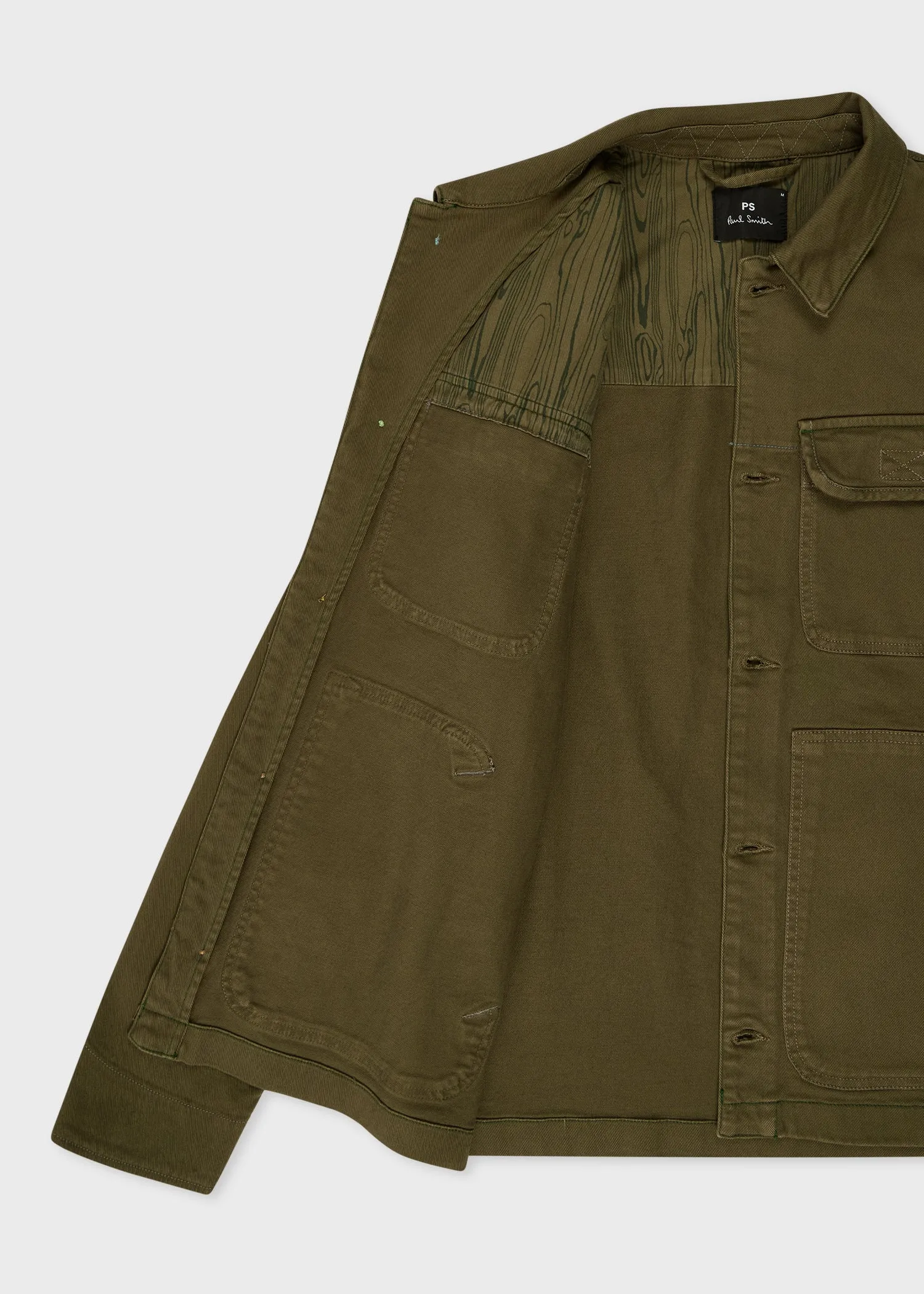 Paul Smith Pocket Overshirt Jacket - Green