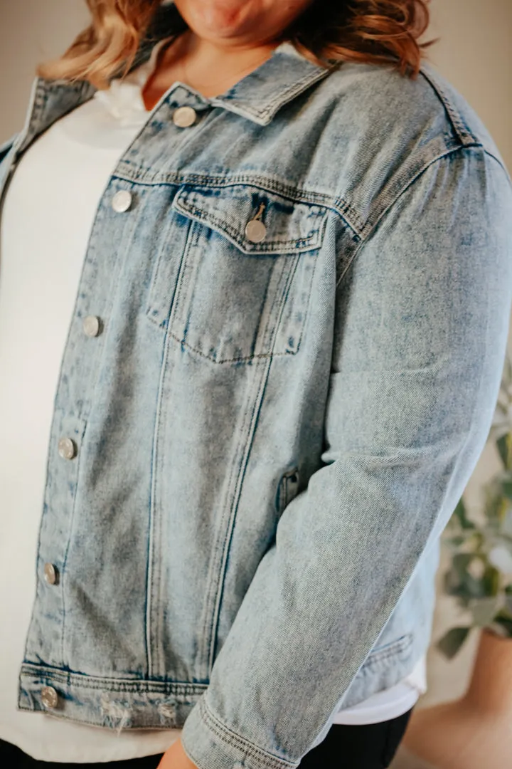 PLUS Denim Jacket