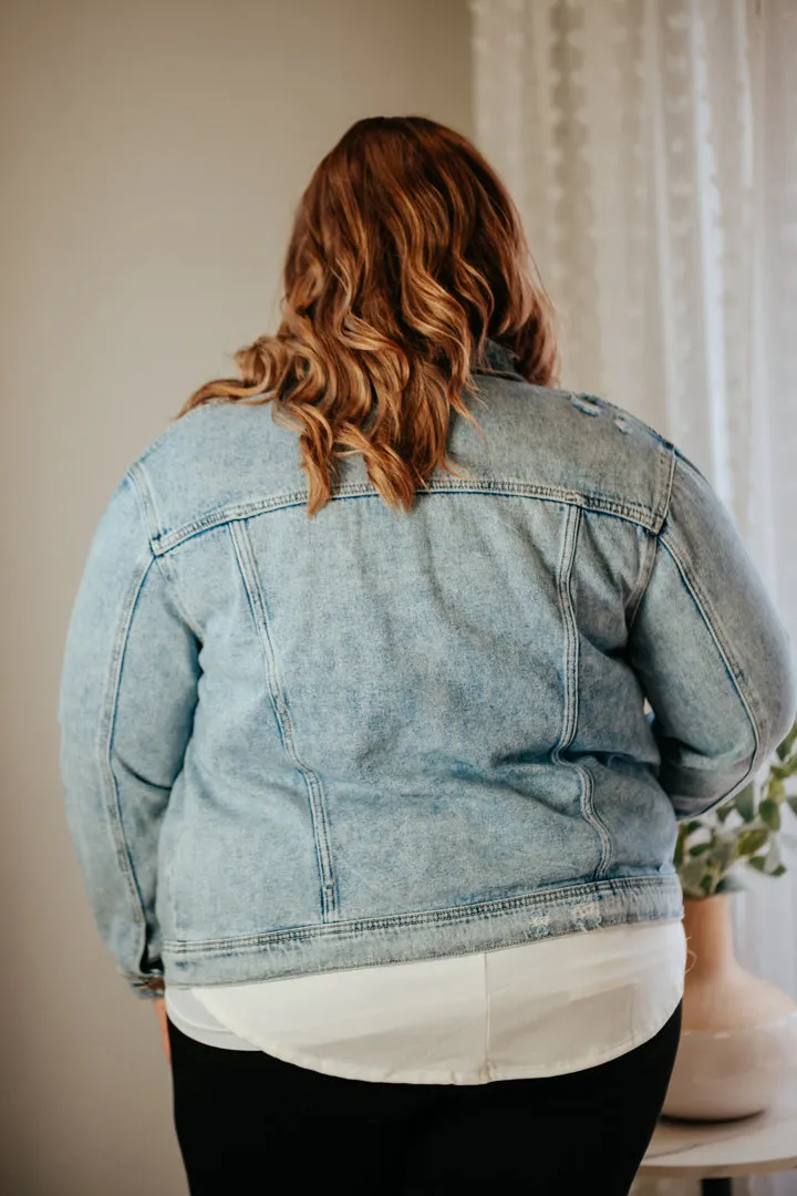 PLUS Denim Jacket