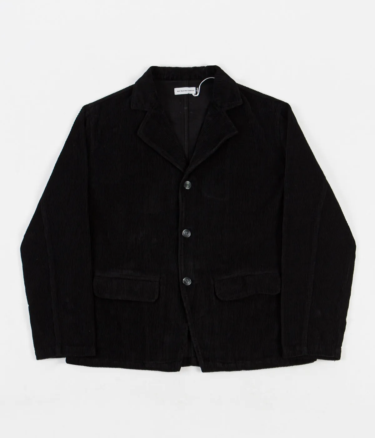 Pop Trading Company Corduroy Suit Jacket - Black