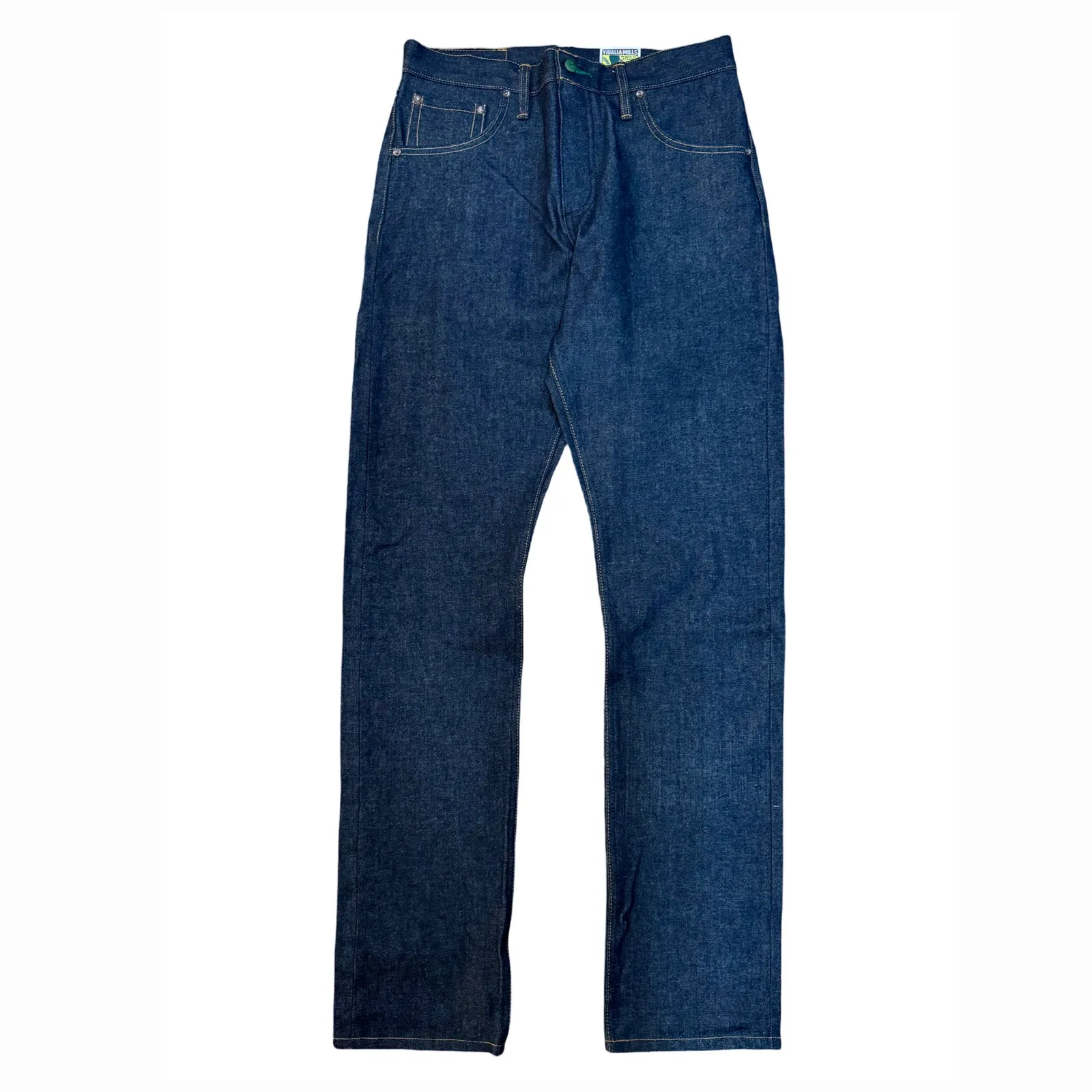 Pre Order - Atlas Vidalia Mills 14 oz Indigo Raw Denim - 1 Weeks