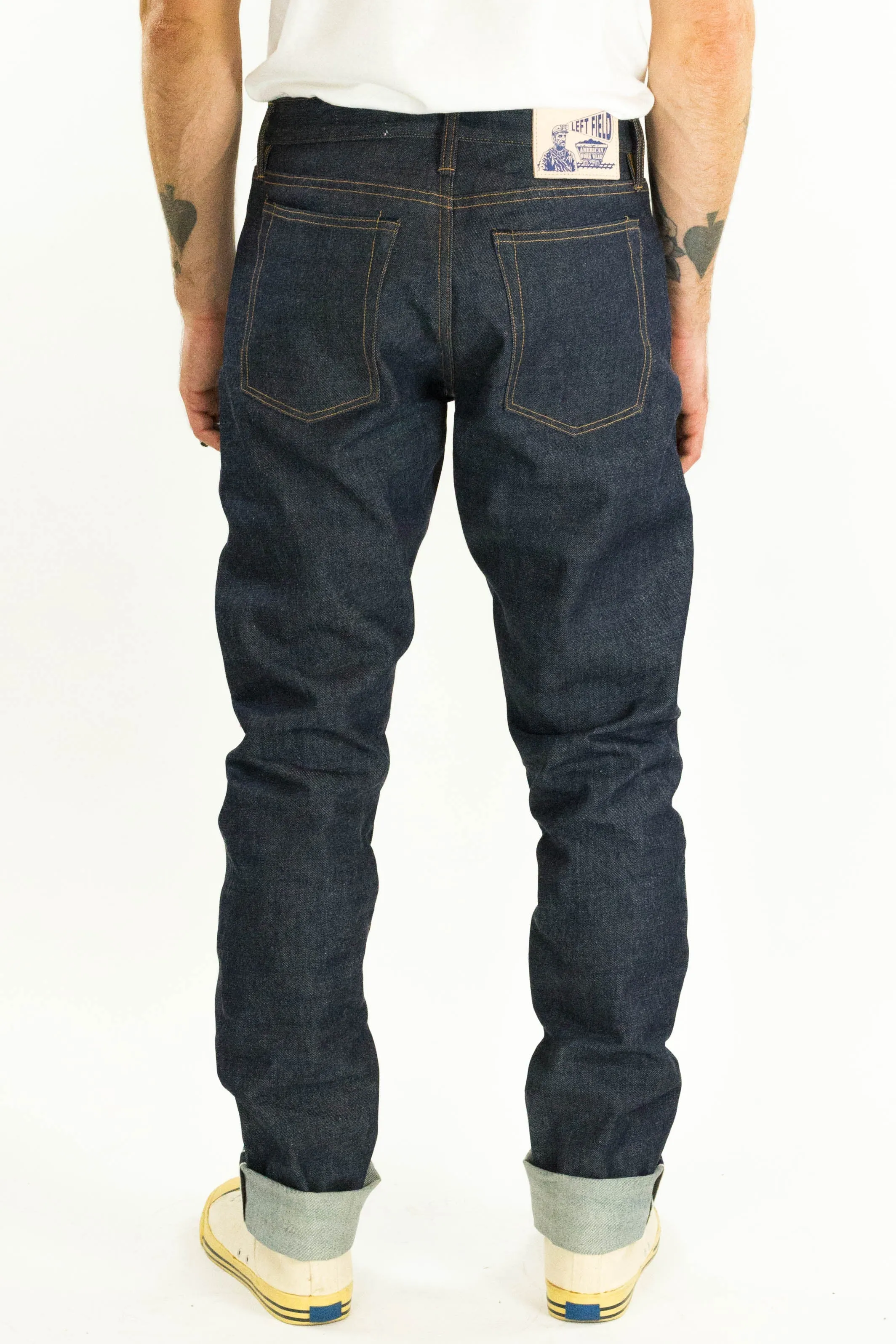 Pre Order - Atlas Vidalia Mills 14 oz Indigo Raw Denim - 1 Weeks