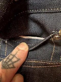 Pre Order - Greaser Vidalia Mills 14 oz Indigo selvedge - 3 Weeks