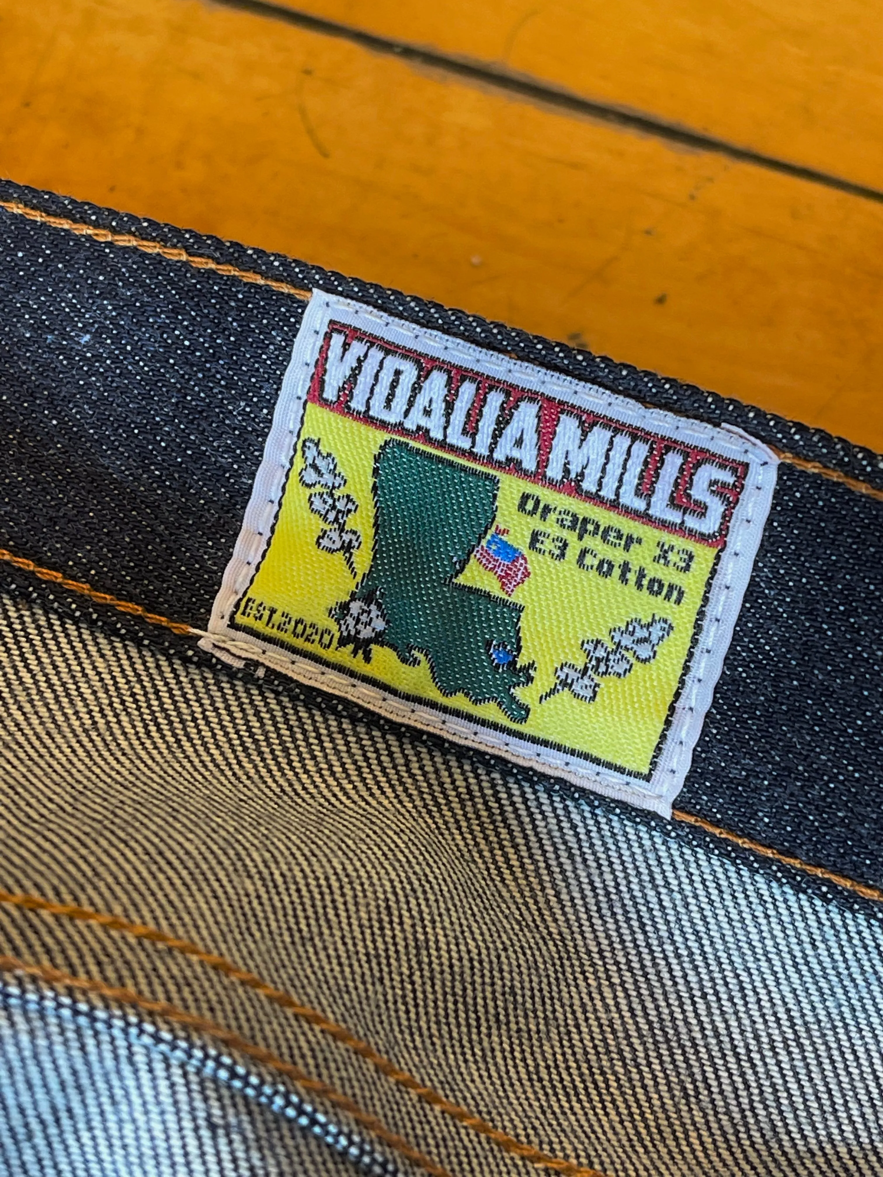 Pre Order - Greaser Vidalia Mills 14 oz Indigo selvedge - 3 Weeks