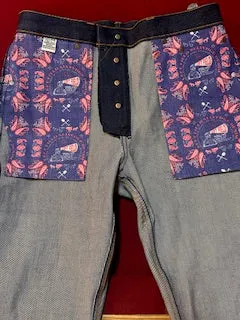 Pre Order - Greaser Vidalia Mills 14 oz Indigo selvedge - 3 Weeks