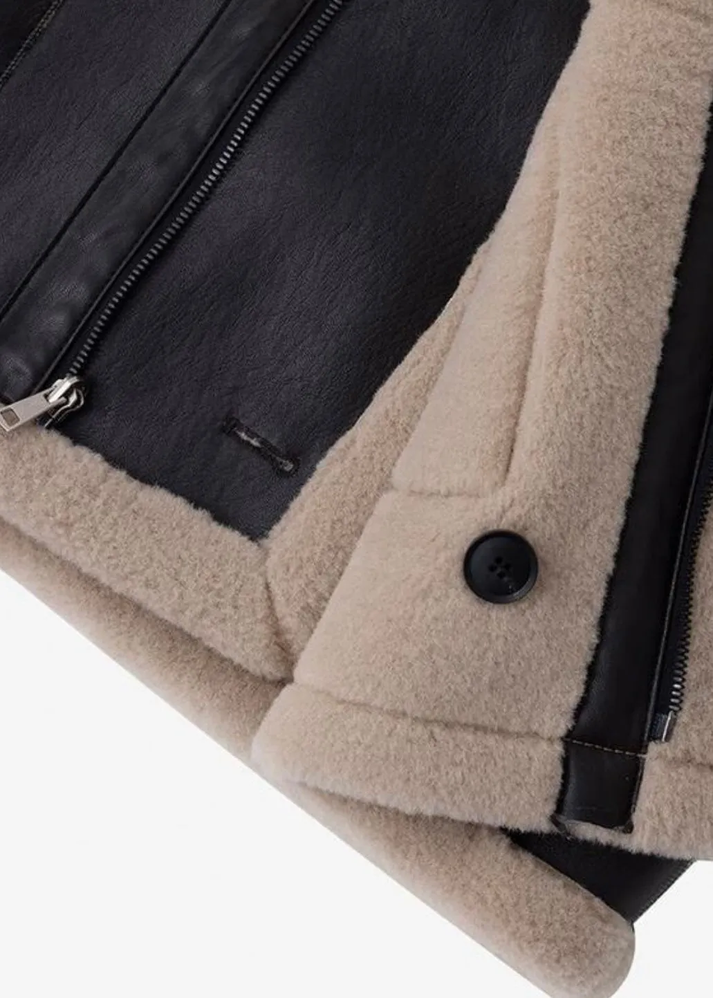 [PRE-ORDER] LEHA | Rosewood Reversible Shearling Jacket (Brown)