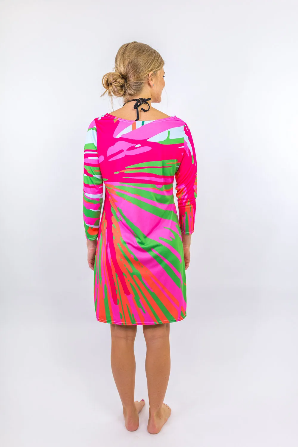 Punchy Palm Dock Dress