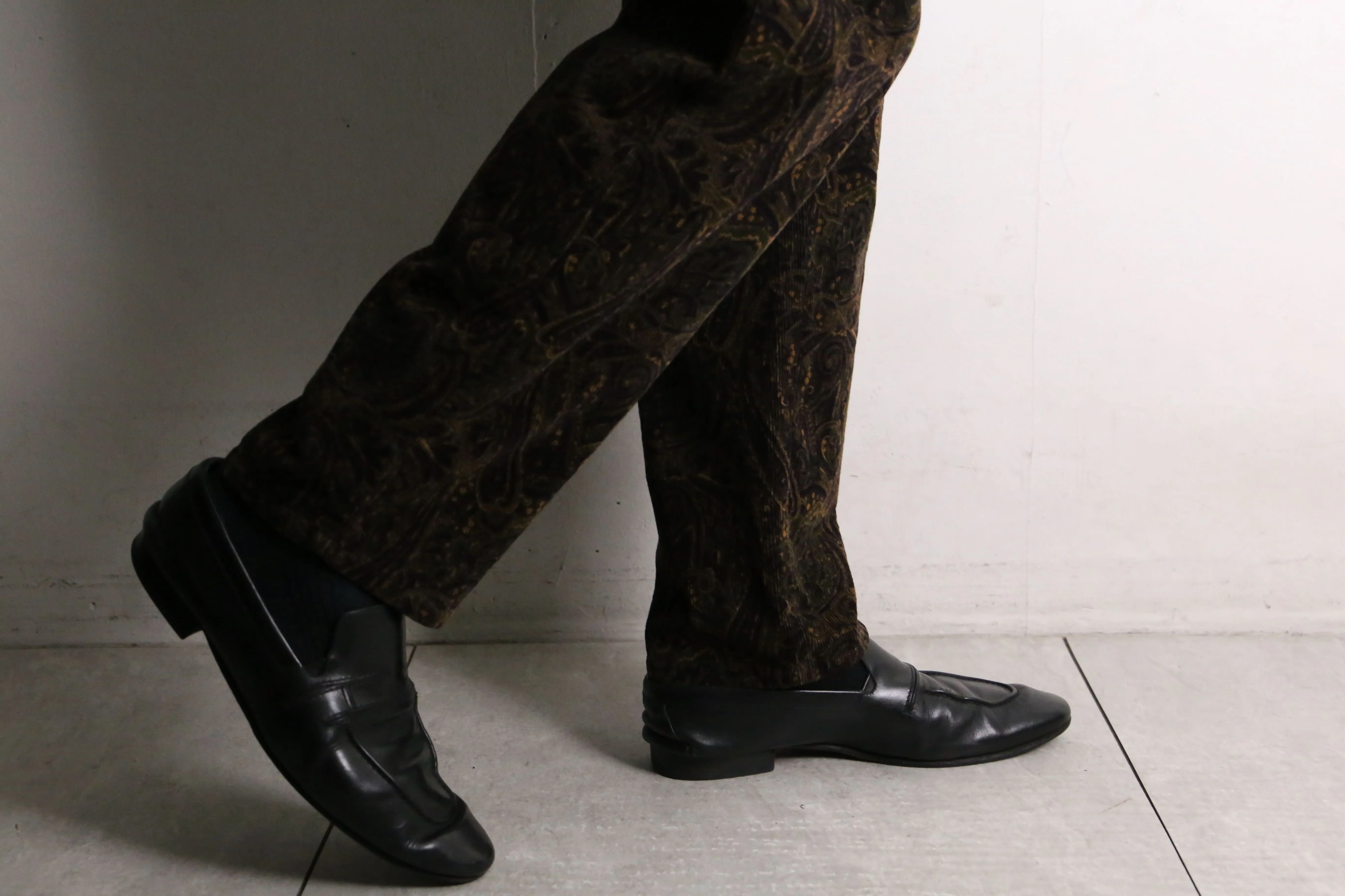 "Lauren RL"paisley corduroy pants