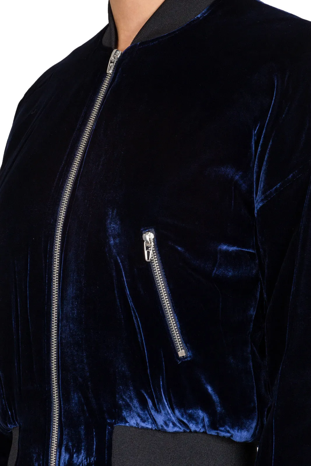 Rayon Silk Velvet Jacket