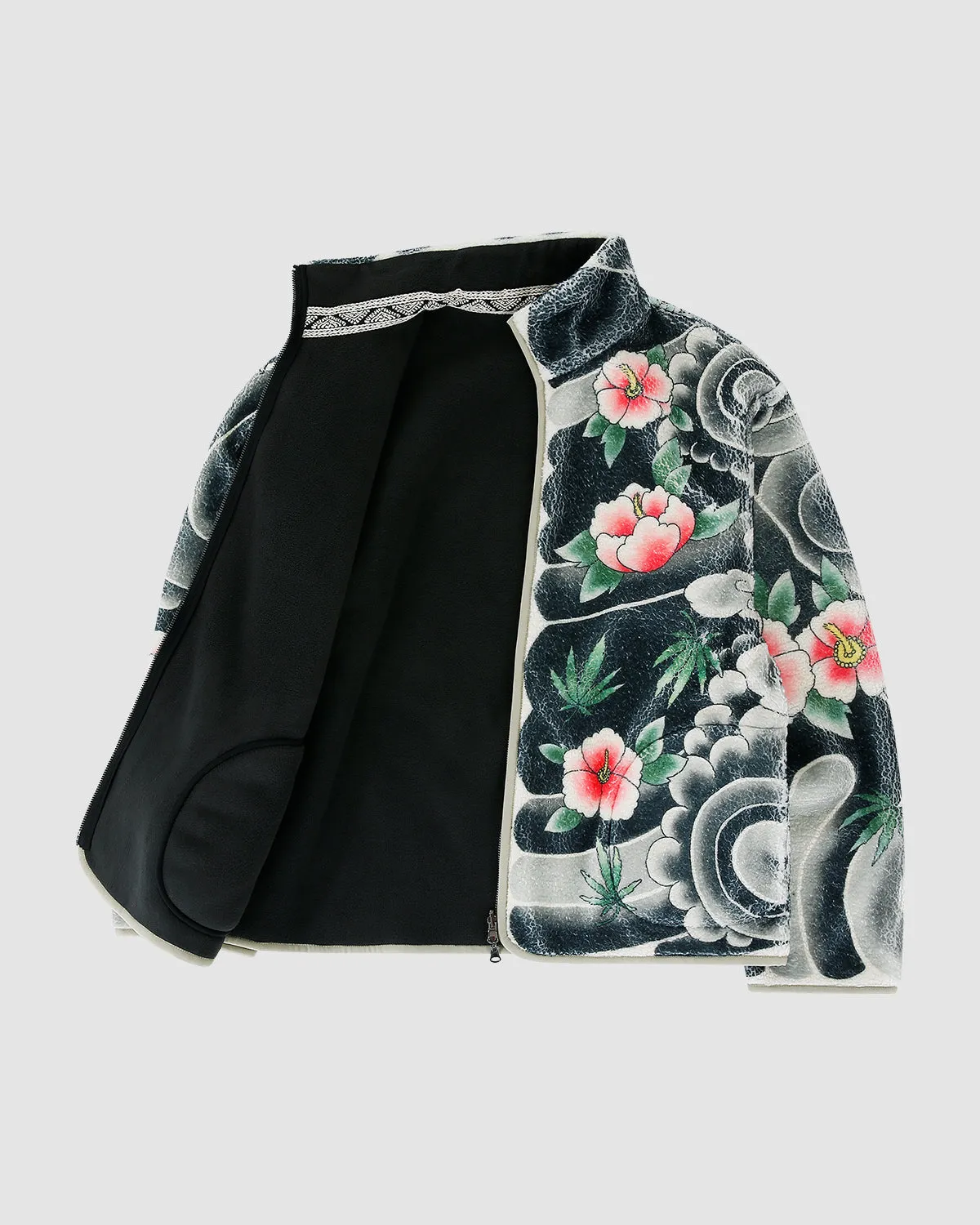 Reversible Irezumi Fleece