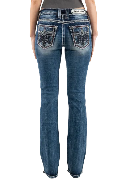 Rock Revival Women's Peacoat B211 Boot Cut Jean
