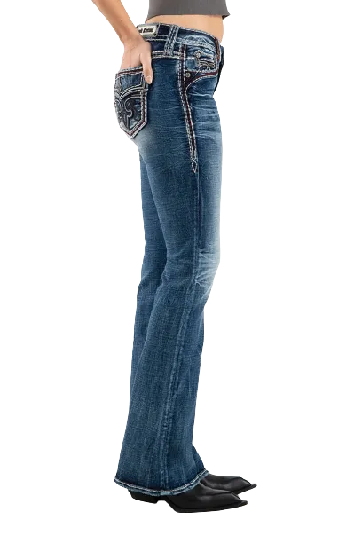 Rock Revival Women's Peacoat B211 Boot Cut Jean