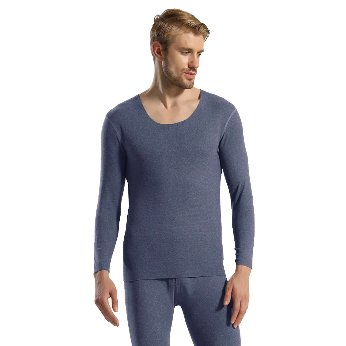 Sidiou Group Winter Thermal Underwear Set Cold Weather Warm Fleece Lining Long Sleeve Top and Pants Sets For Men Women