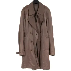 Silk Peacoat