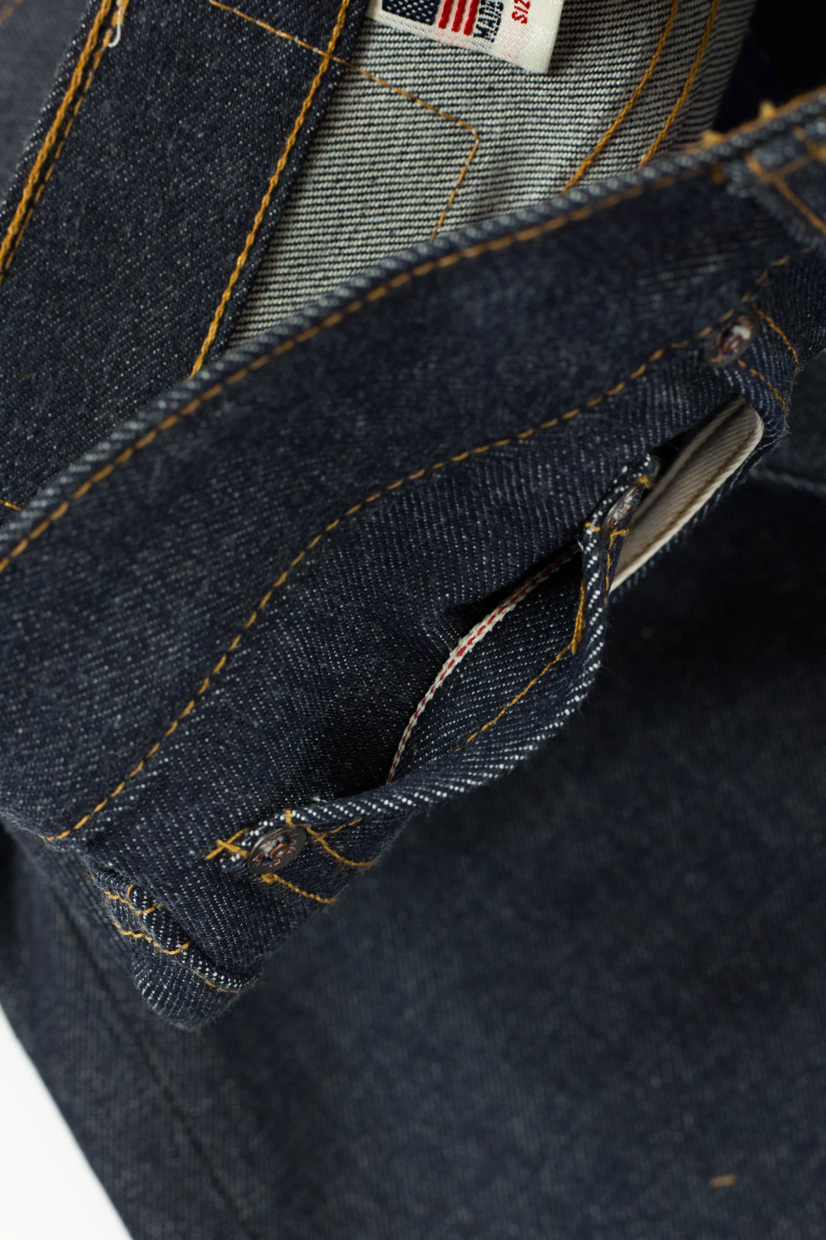 Smokestacks Vidalia Mills 14 oz Indigo selvedge