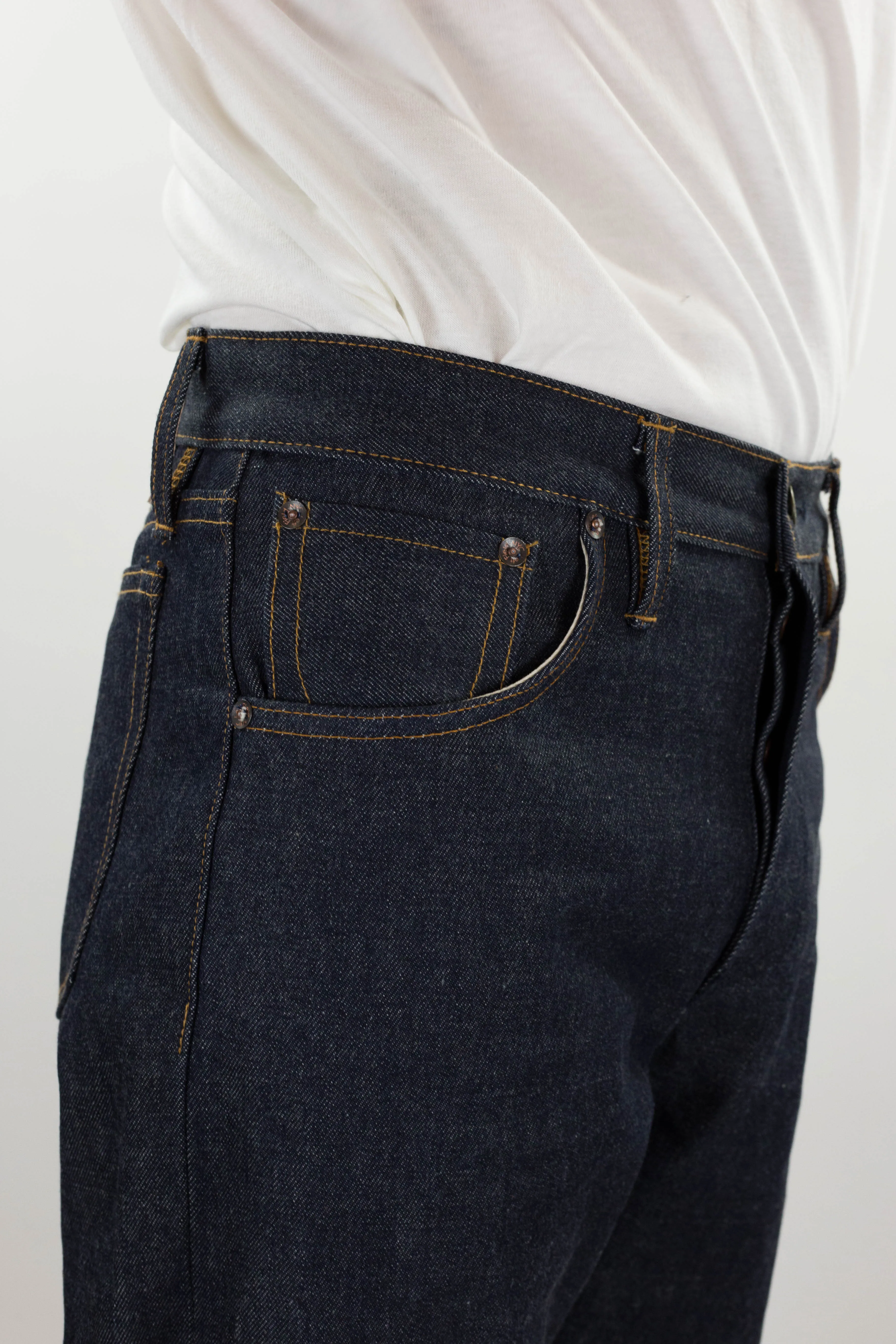 Smokestacks Vidalia Mills 14 oz Indigo selvedge