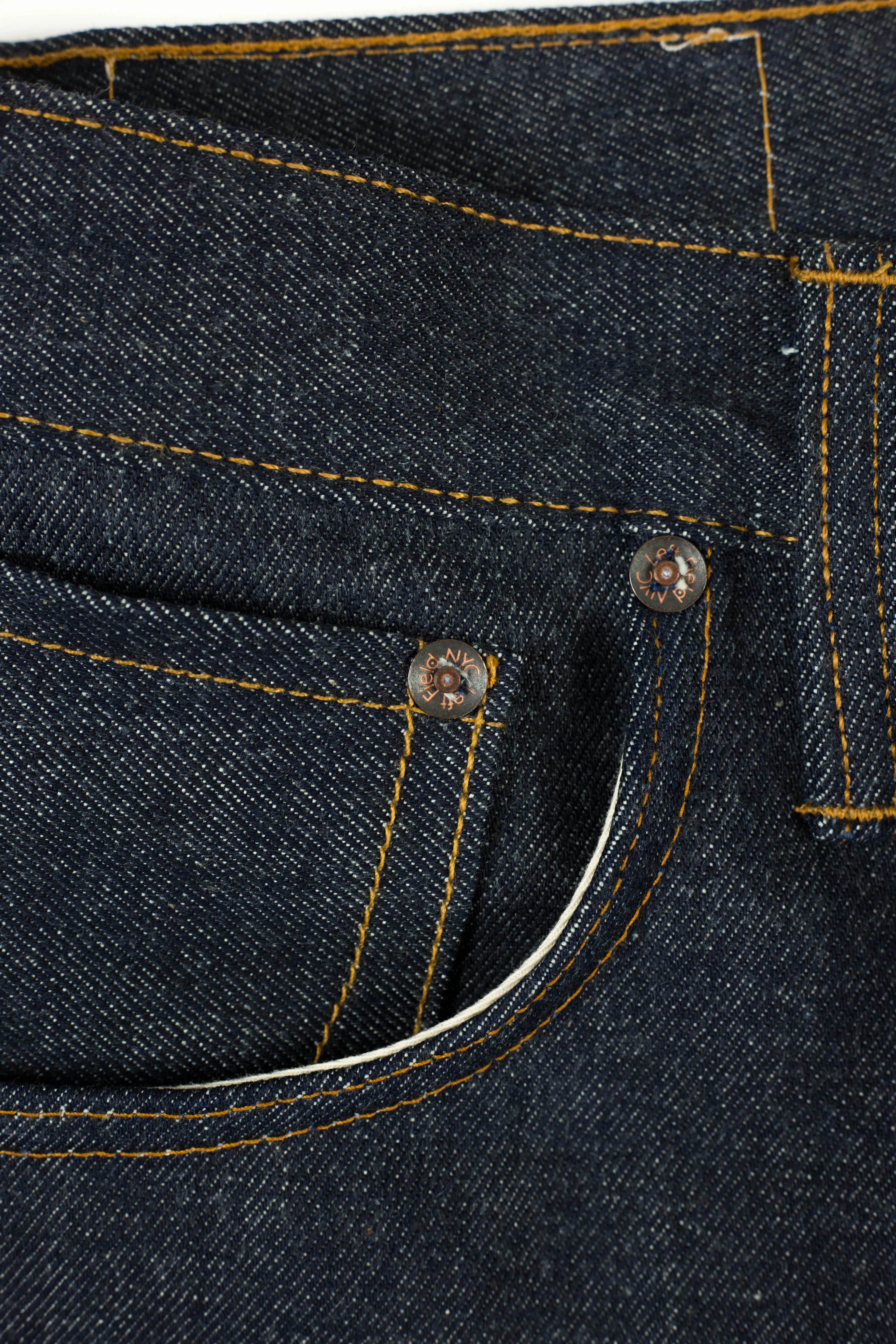 Smokestacks Vidalia Mills 14 oz Indigo selvedge
