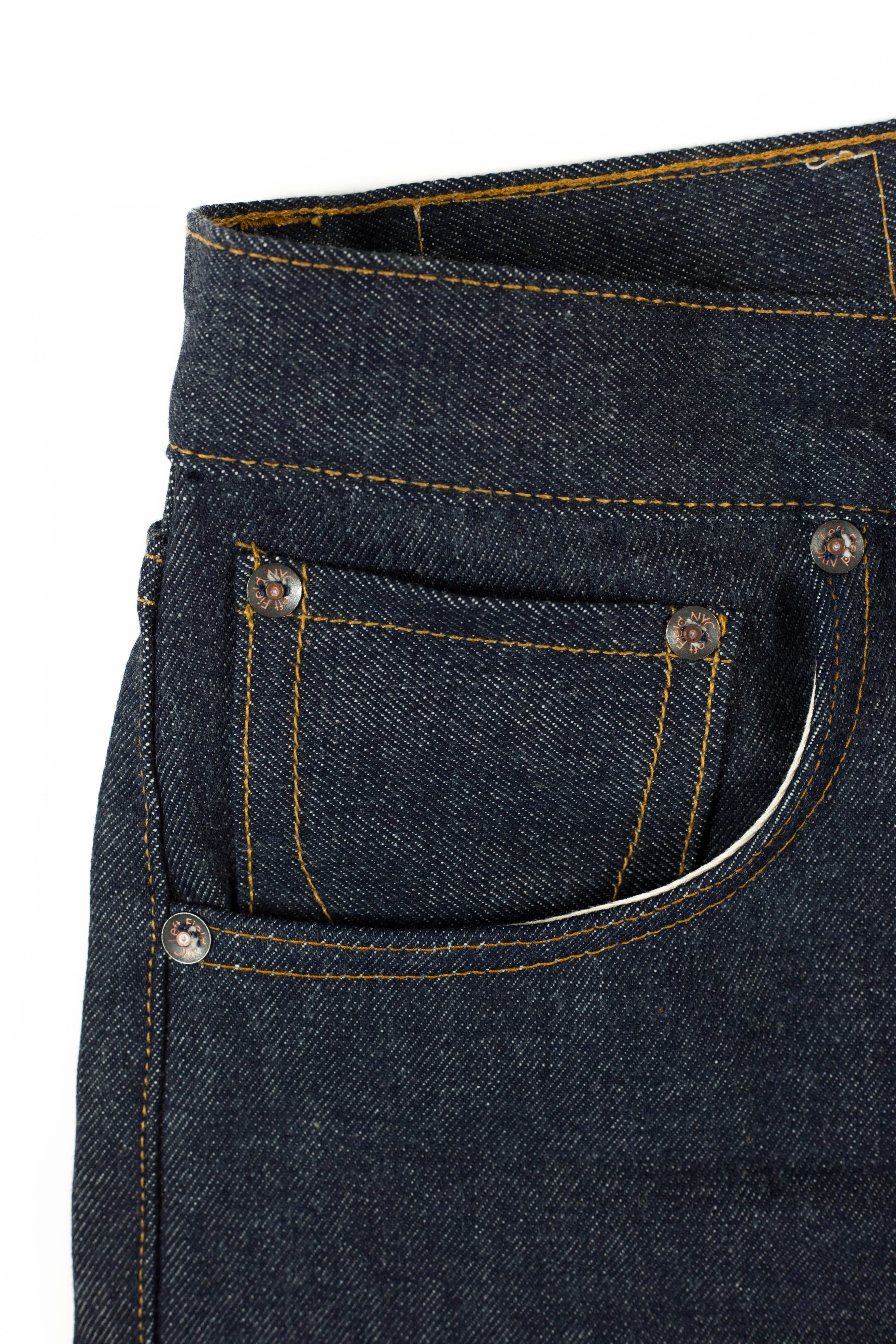 Smokestacks Vidalia Mills 14 oz Indigo selvedge