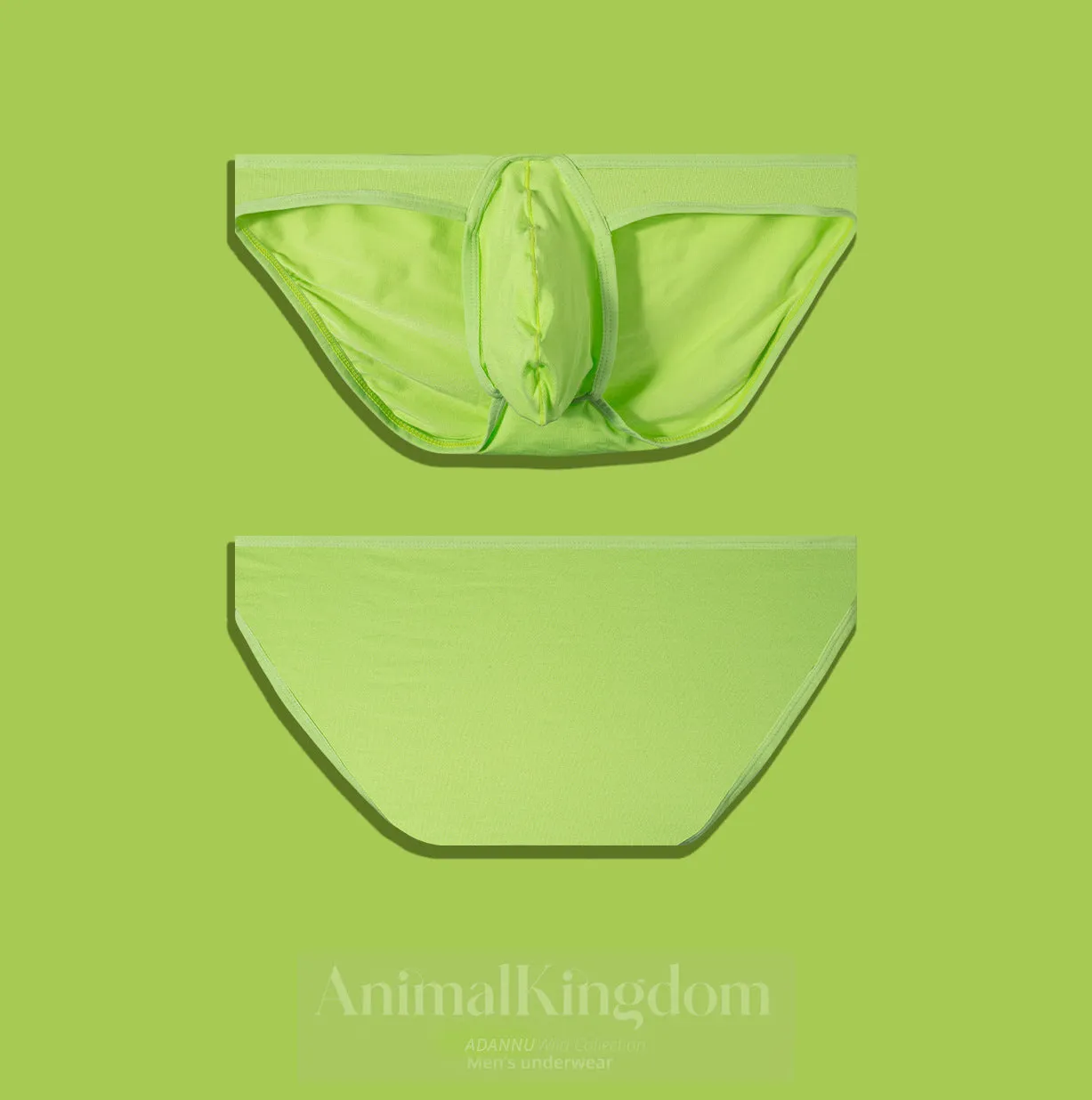Solid Color Low Rise Men's Sexy Bikini Underpants