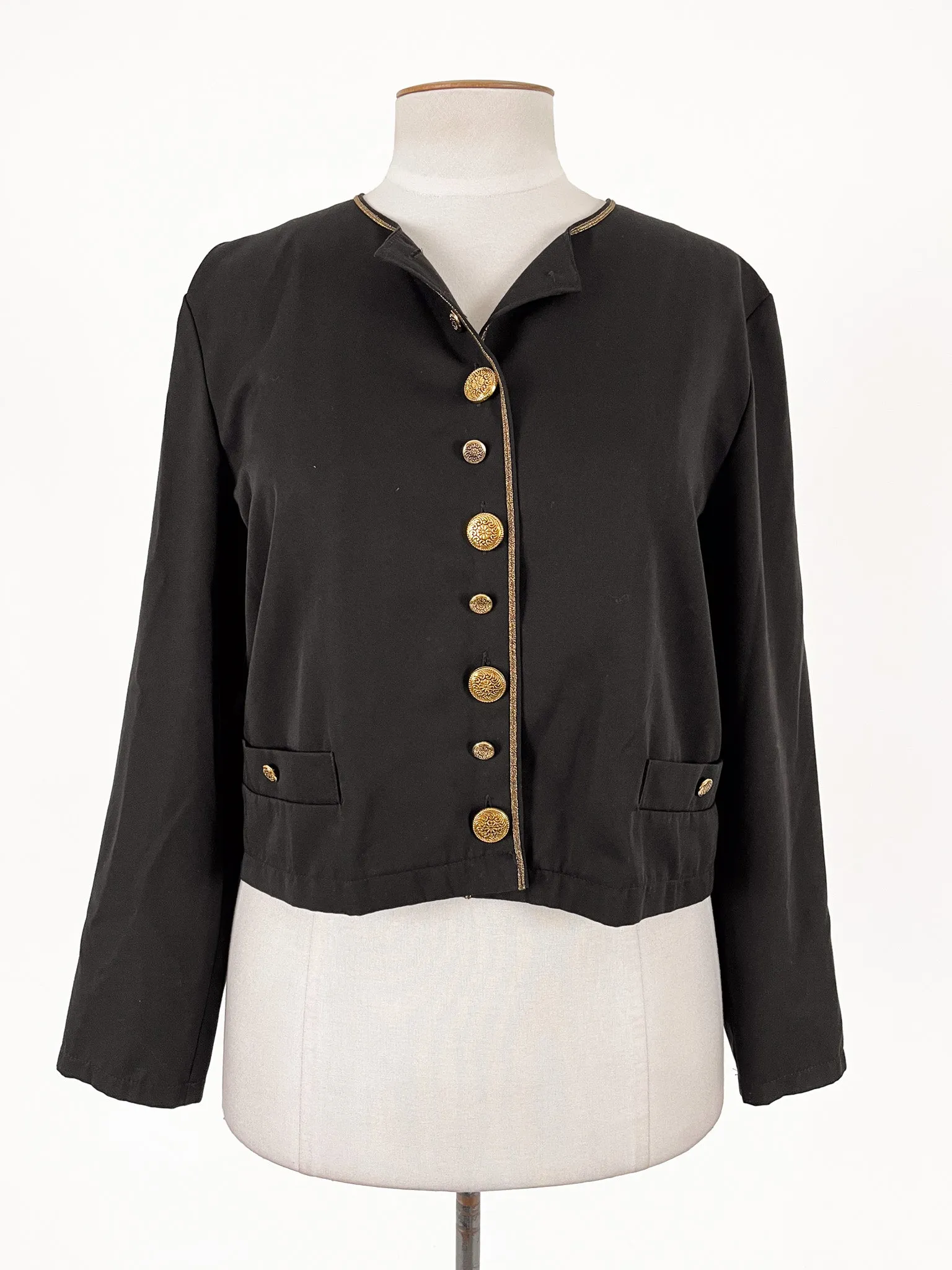 St Michaels | Black Casual/Workwear Jacket | Size 14