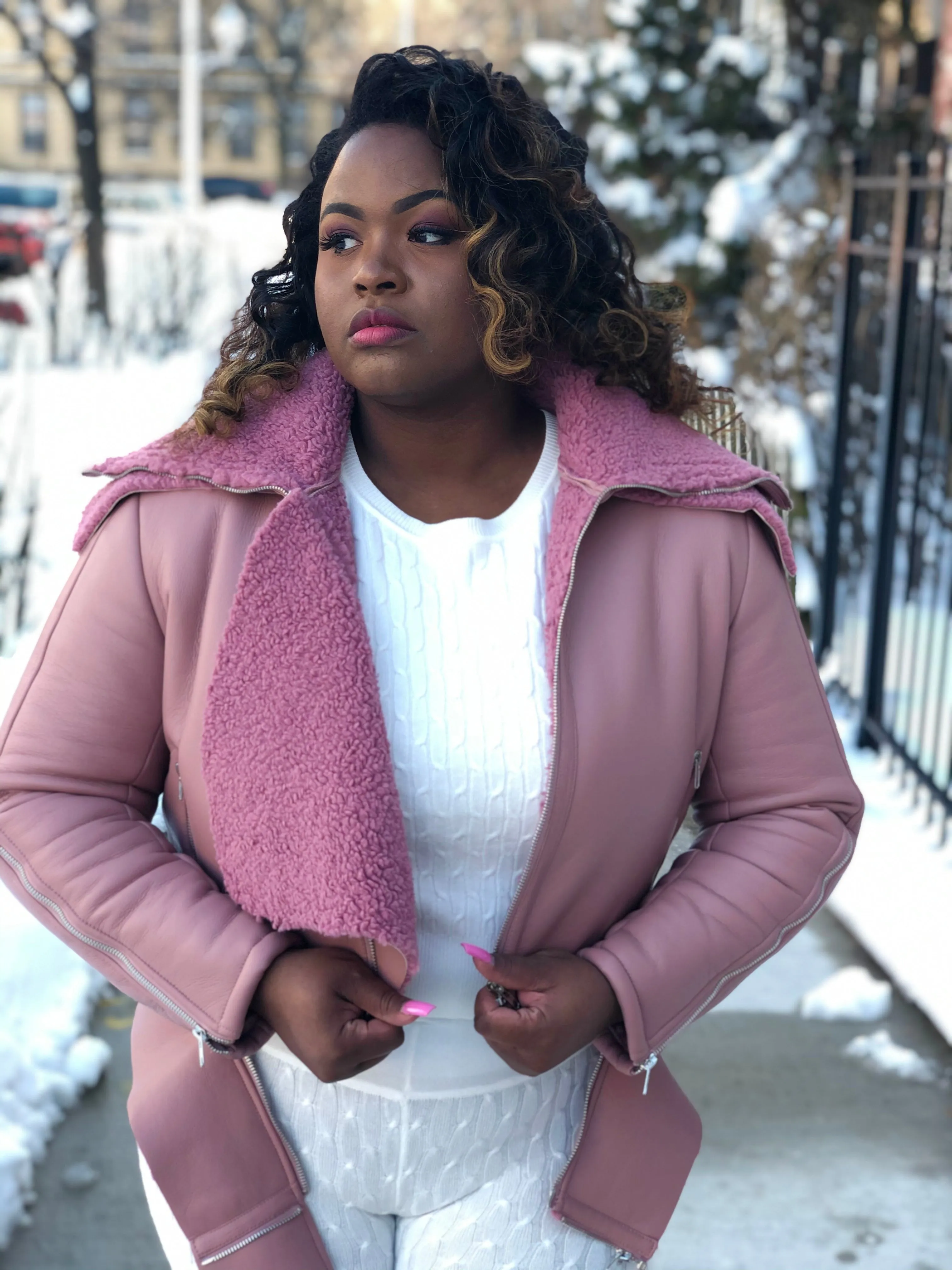 The Zipline Jacket-Pink