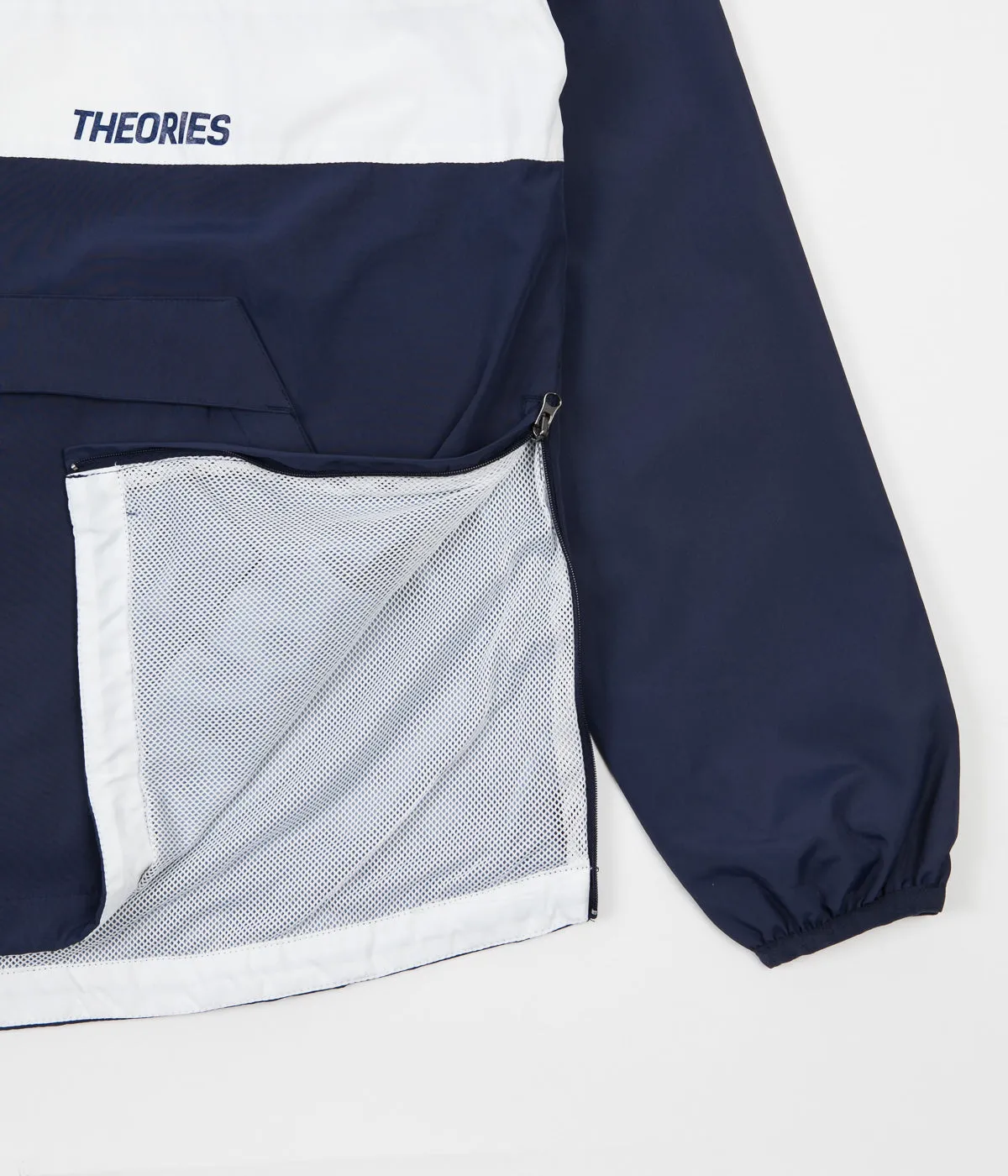 Theories of Atlantis Stamp Jacket - Navy / White