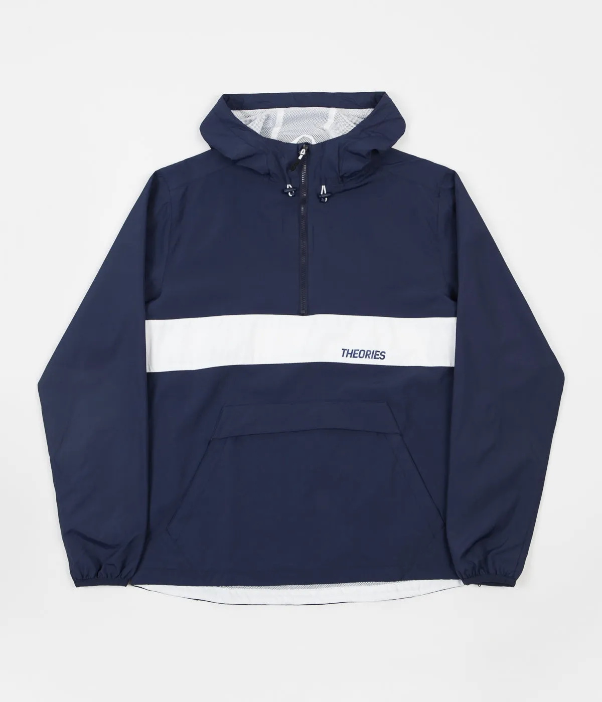 Theories of Atlantis Stamp Jacket - Navy / White