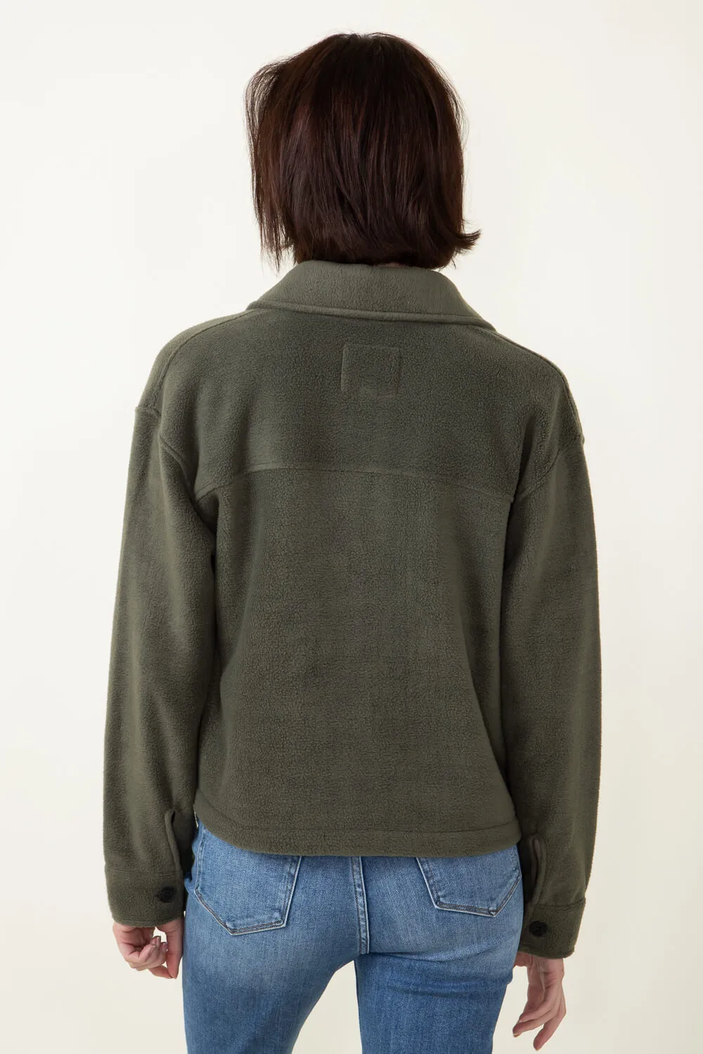 Thread & Supply Auria Trucker Jacket in Pine Needle | J1564PFKTS-PINENEEDLE