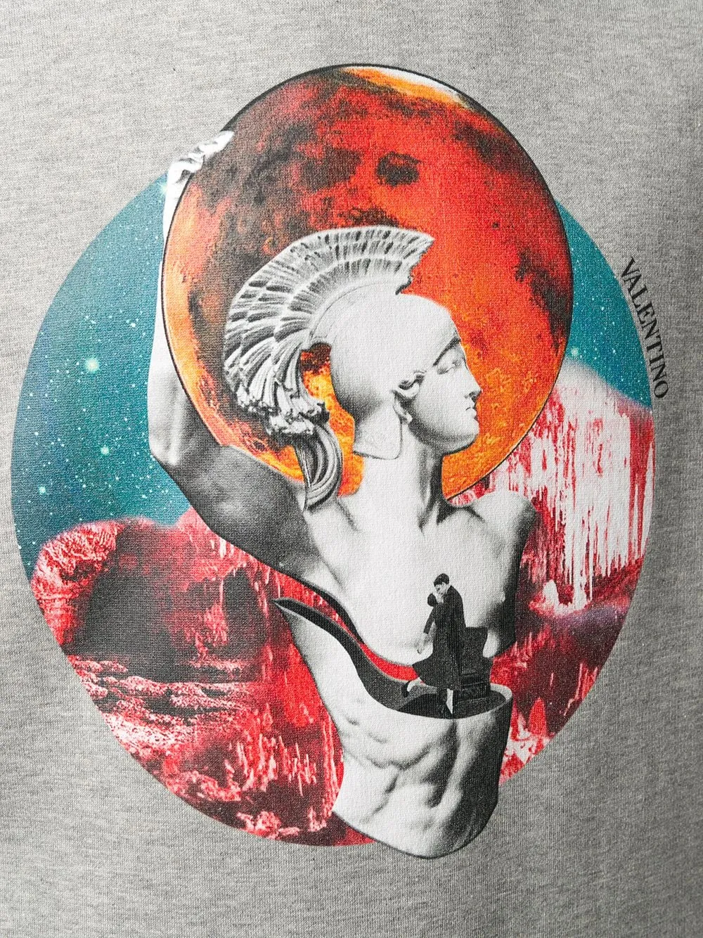 Valentino Soul Planets Print Sweatshirt