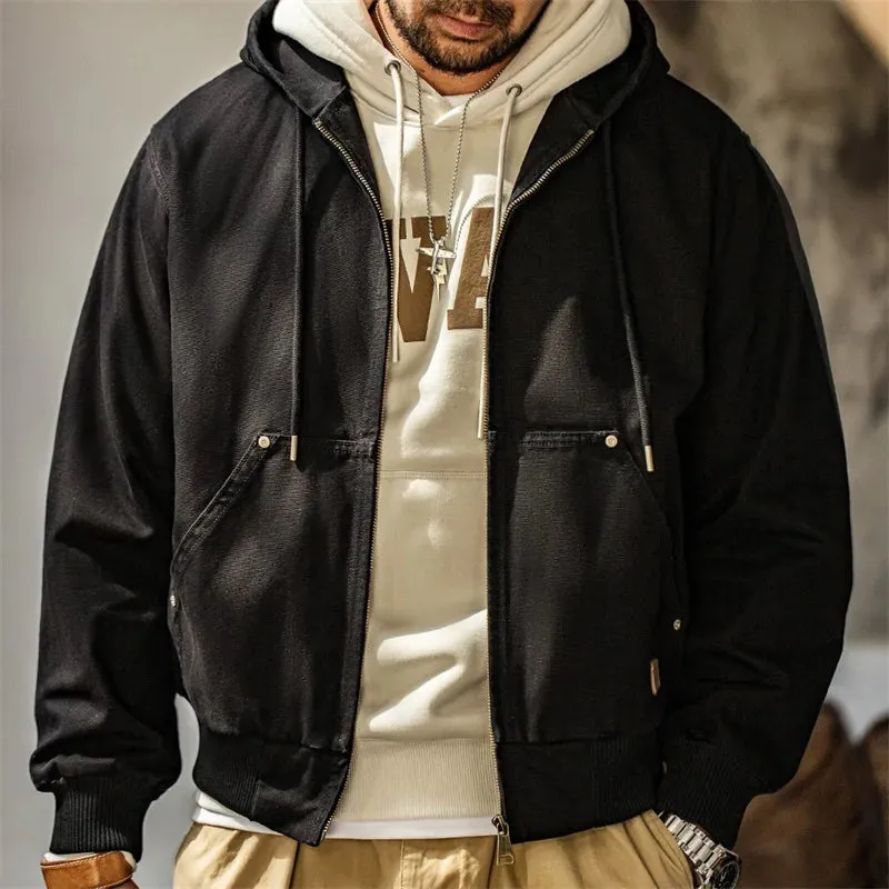 Vintage Heavyweight denim canvas Hoodie dupe