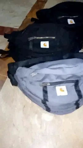 Vintage inspired carhartt bomber bag
