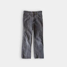 Vintage Lee Gray Corduroy Pants 8 USA