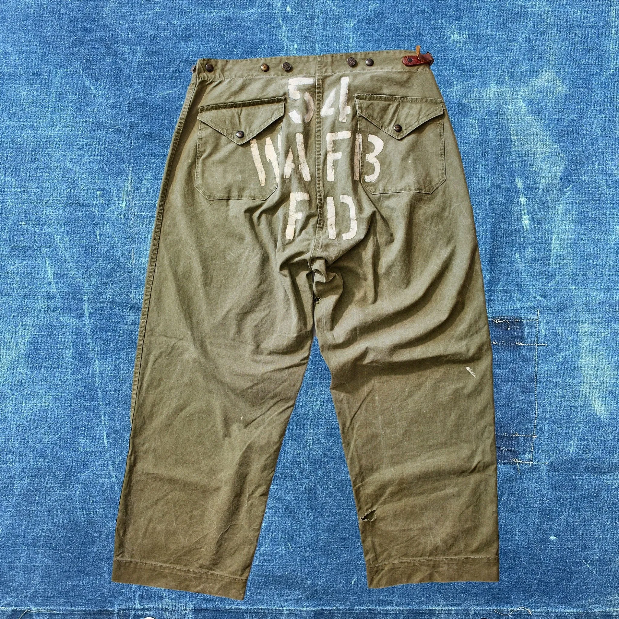 Vintage WW2 US Air Force Fireman's Pants