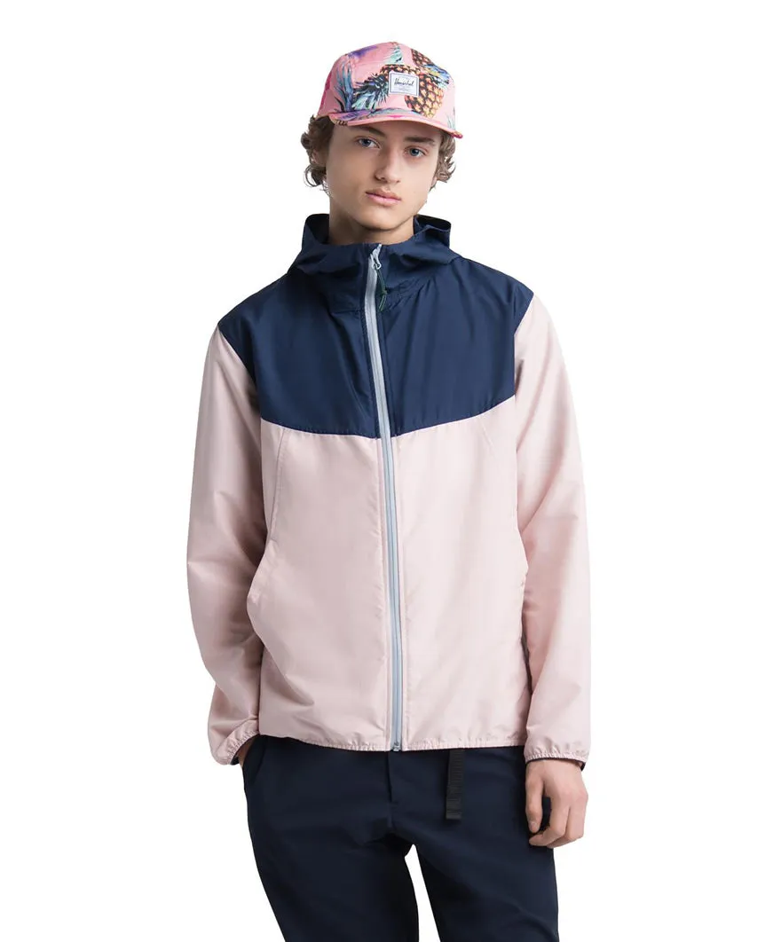 Voyage Wind Jacket Mens Ash Rose/Peacoat