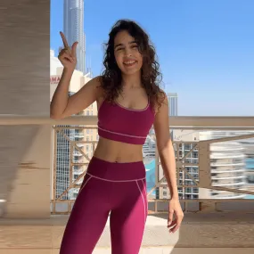 werk it set ( full length ) - caramel magenta