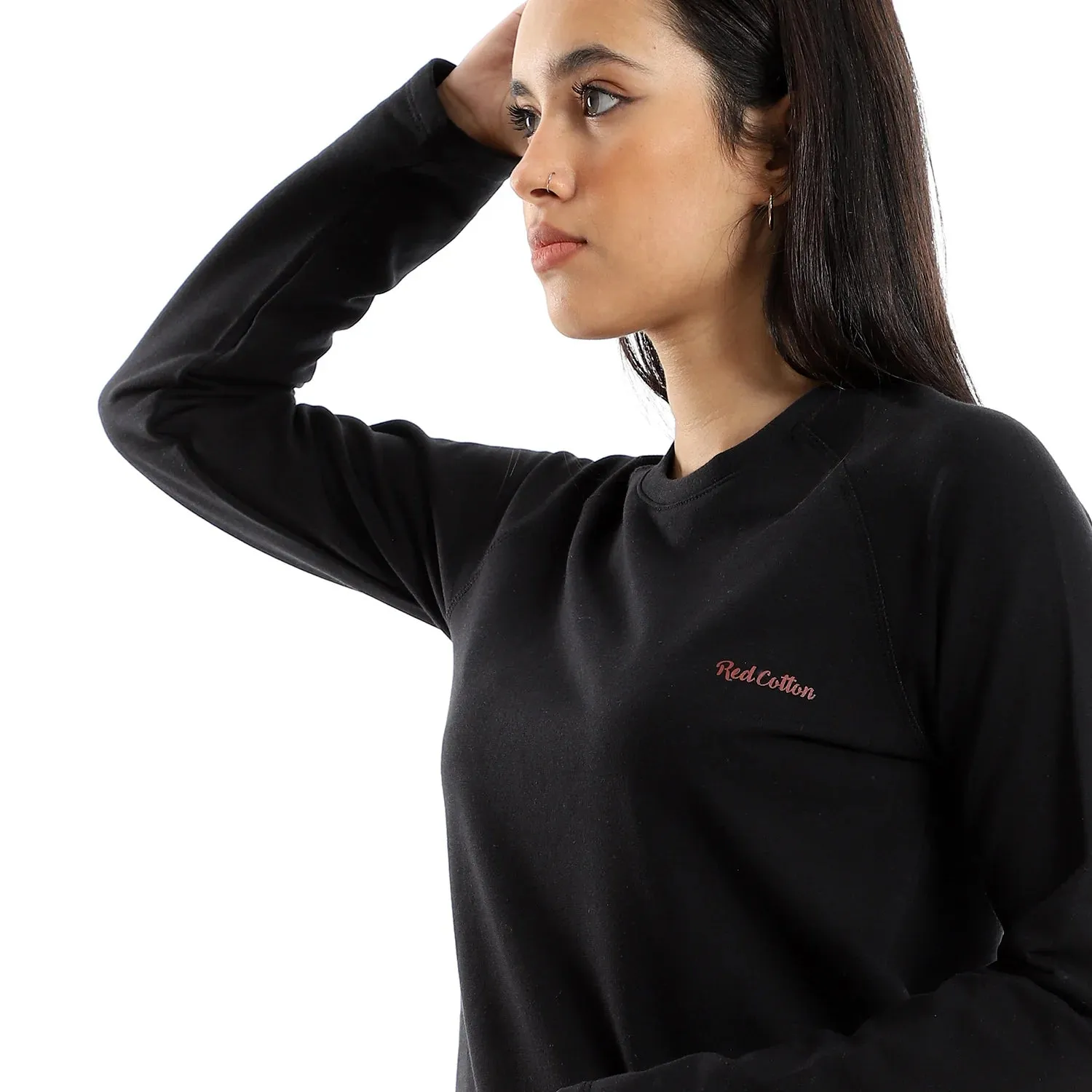 Women Thermal Set Padded Inside - Black