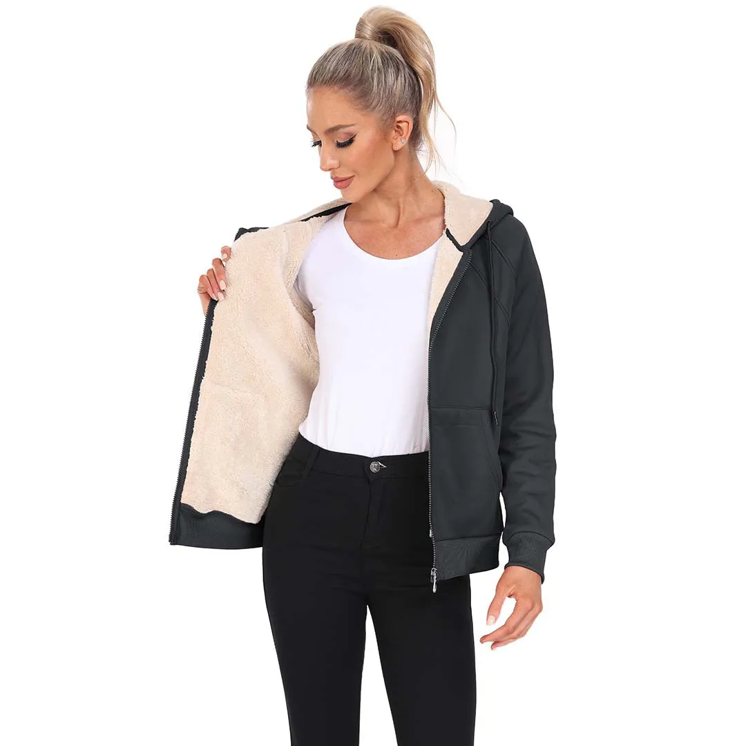 Women's winter jacket with pockets